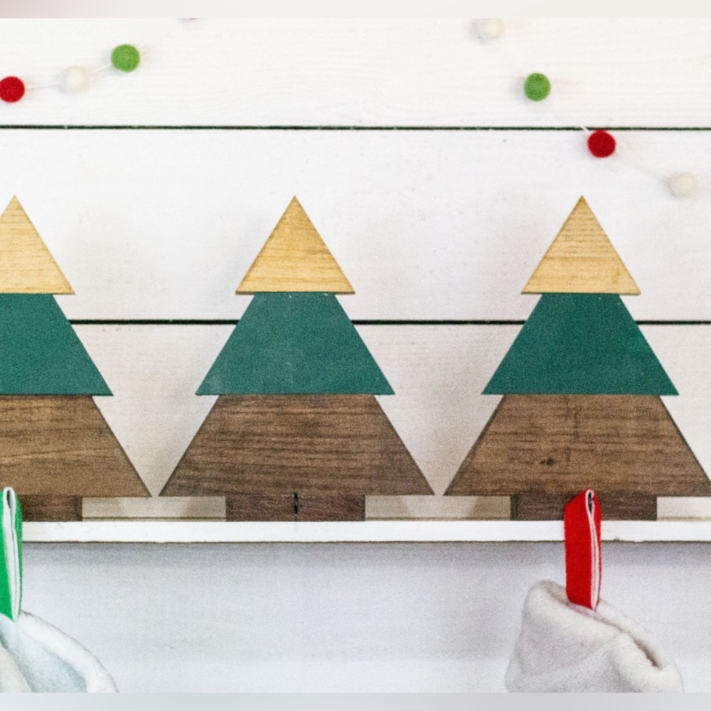 Set of 4 stocking holders